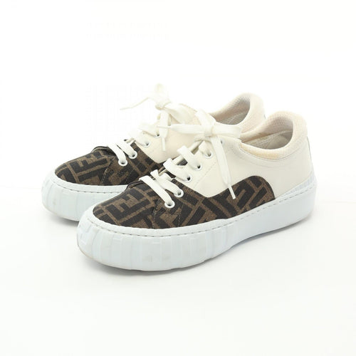 Fendi Zucca Force Low-Top Sneakers