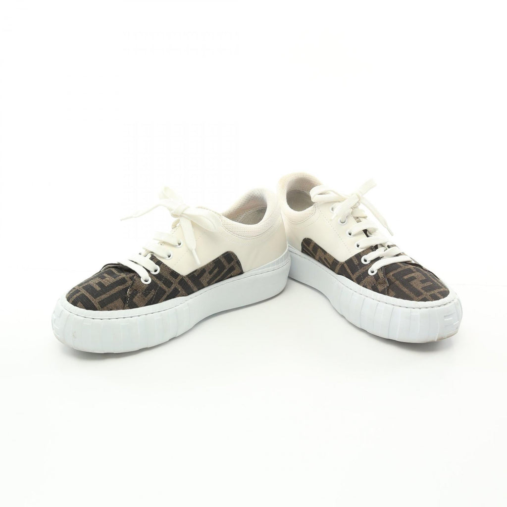 Fendi Zucca Force Low-Top Sneakers