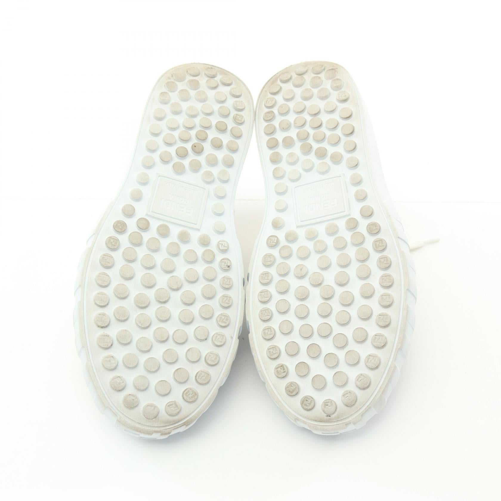 Fendi Zucca Force Low-Top Sneakers
