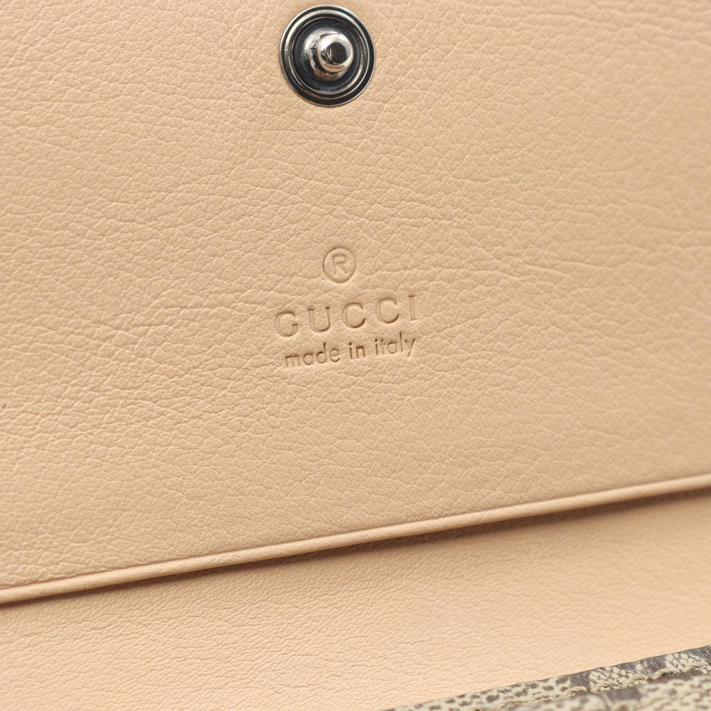 Gucci Double G GG Supreme Card Case