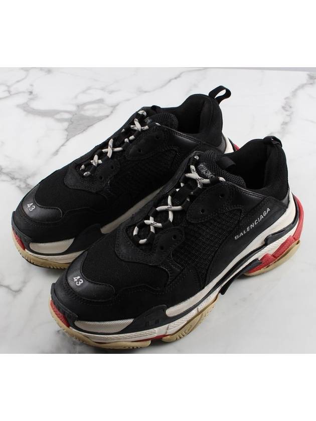 Balenciaga Triple S Black Red 43 280