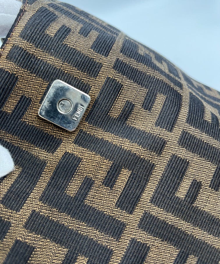 Fendi Zucca Mini Hobo Bag