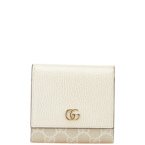Gucci GG Marmont GG Supreme PVC Wallet