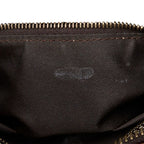 Fendi Zucchino Coated Canvas Handbag - '10s
