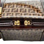 Fendi Zucchino Coated Canvas Handbag - '10s