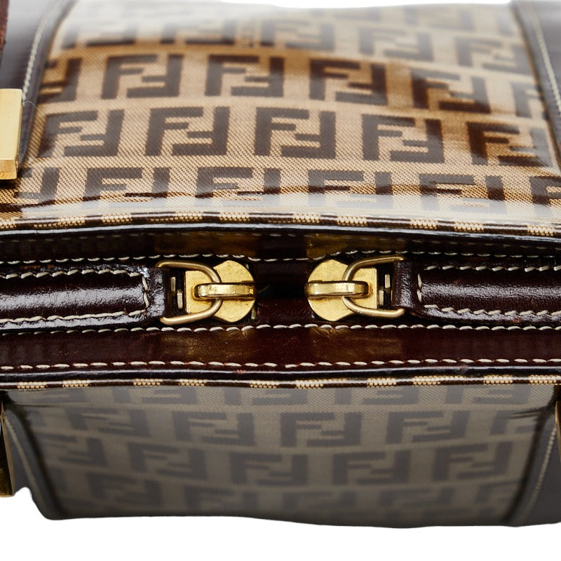 Fendi Zucchino Coated Canvas Handbag - '10s