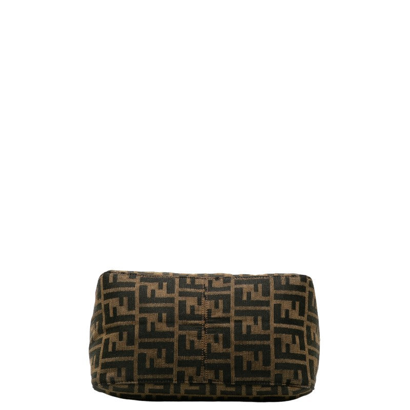 Fendi One-Shoulder Bag Handbag Brown Leather  Fendi