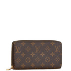 Louis Vuitton Monogram Zippy Wallet M41895 Brown PVC in New Condition