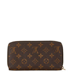 Louis Vuitton Monogram Zippy Wallet M41895 Brown PVC in New Condition