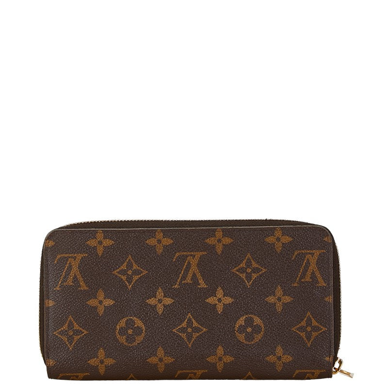 Louis Vuitton Monogram Zippy Wallet M41895 Brown PVC in New Condition