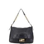 Fendi Leather Big Mamma Bucket Handbag 8BR638