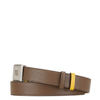 Fendi Leather Reversible FF Logo Belt