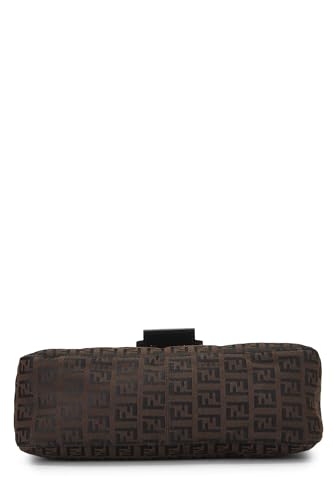 Fendi,  Brown Zucchino Shoulder Bag Small, Brown