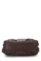 Fendi,  Brown Leather Mia Hobo Large, Brown