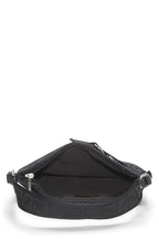Fendi,  Black Nylon Zucca Shoulder Bag, Black