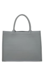 Dior,  Grey Embossed Calfskin Book Tote Medium, Grey