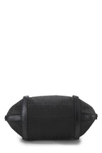 Fendi,  Black Zucchino Canvas Tote Small, Black