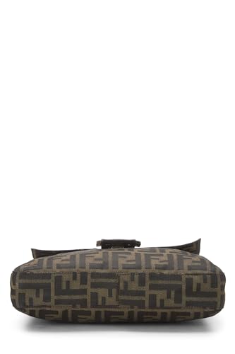 Fendi,  Brown Zucca Canvas Shoulder Bag, Brown