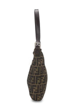 Fendi,  Brown Zucca Canvas Shoulder Bag, Brown