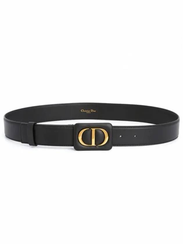 Bobbi Leather Belt Black Dior