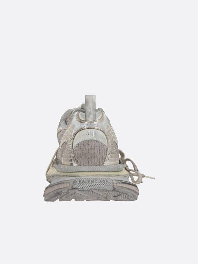 Balenciaga 3XL Mesh Panel Low Top Sneakers Grey
