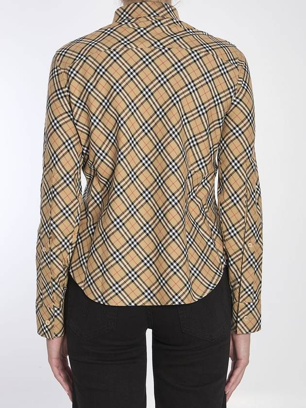 Burberry Check cotton shirt