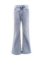 Balenciaga flare denim jeans blue