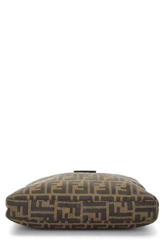 Fendi,  Brown Zucca Canvas Shoulder Bag, Brown