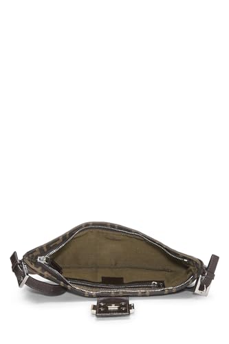 Fendi,  Brown Zucca Canvas Shoulder Bag, Brown