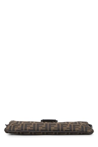 Fendi,  Brown Zucca Canvas Shoulder Bag, Brown