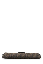 Fendi,  Brown Zucca Canvas Shoulder Bag, Brown
