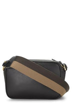 Fendi,  Black Leather Baguette Camera Bag Mini, Black