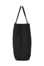 Fendi,  Black Zucchino Canvas Tote Small, Black