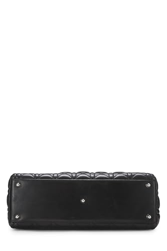 Dior,  Black Cannage Quilted Lambskin Lady Dior Large, Black