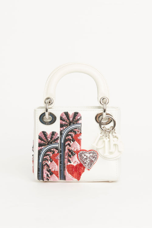 2015 Micro Sequin Accented Lady Dior Bag