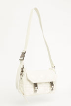2022 Latte Lambskin Small Diorcamp Messenger Crossbody Bag