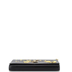 SAINT LAURENT - Classic Monogram Wallet on Chain Embellished