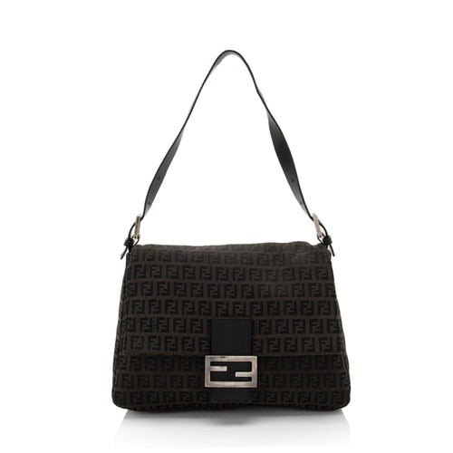 Fendi Zucchino Forever Mamma Shoulder Bag