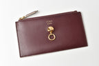 Fendi Mini Wallet Coin/Card Case Burgundy