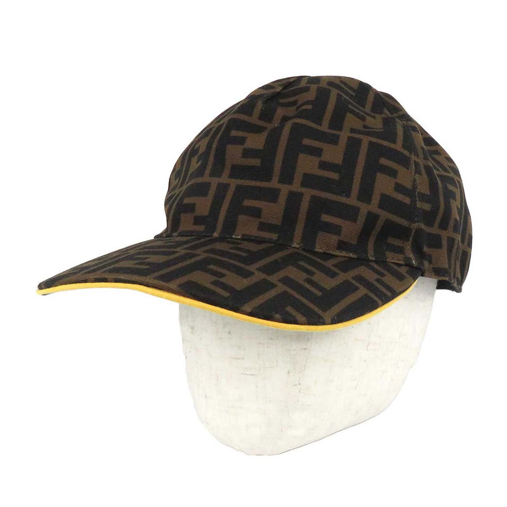 Fendi Baseball Cap Brown Black FXQ768