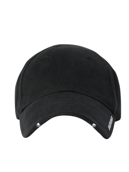 Balenciaga Cotton Base Ball Cap Black