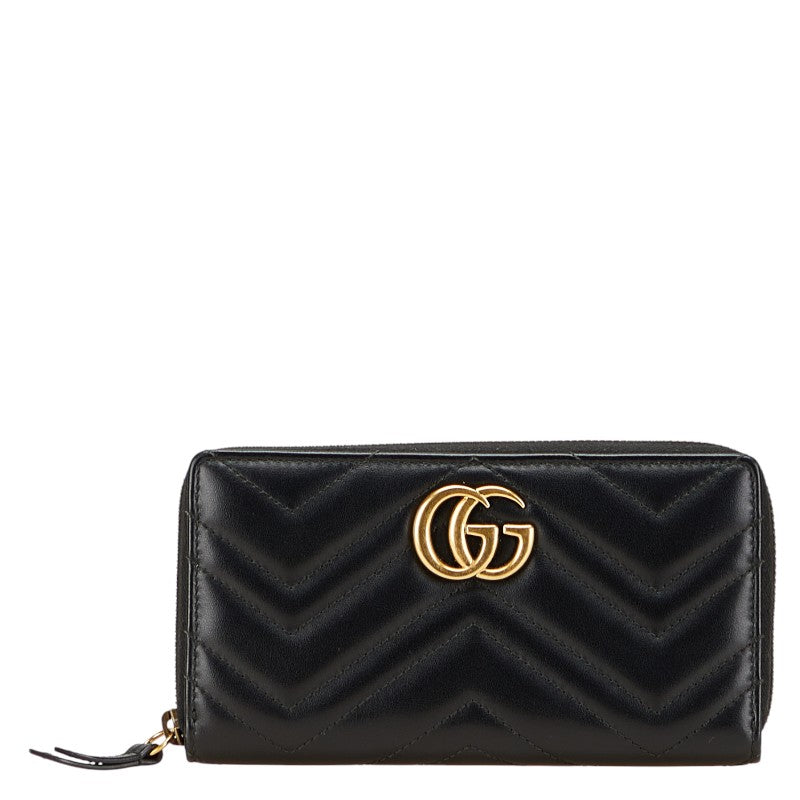 Gucci GG Marmont Leather Long Wallet
