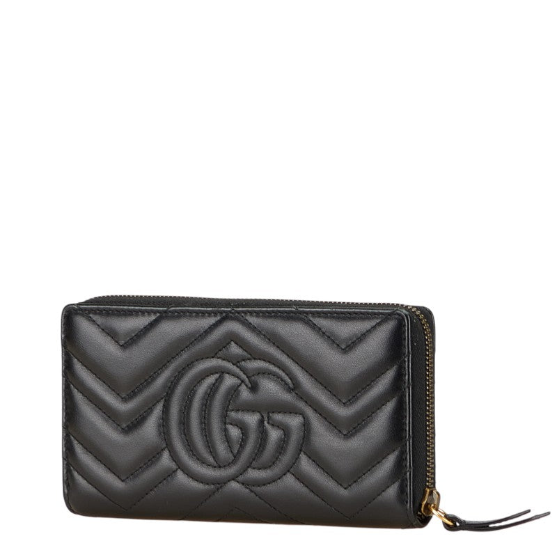 Gucci GG Marmont Leather Long Wallet