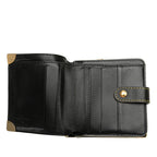 Louis Vuitton Suhali Compact Zip Long Wallet M91828 Black Leather