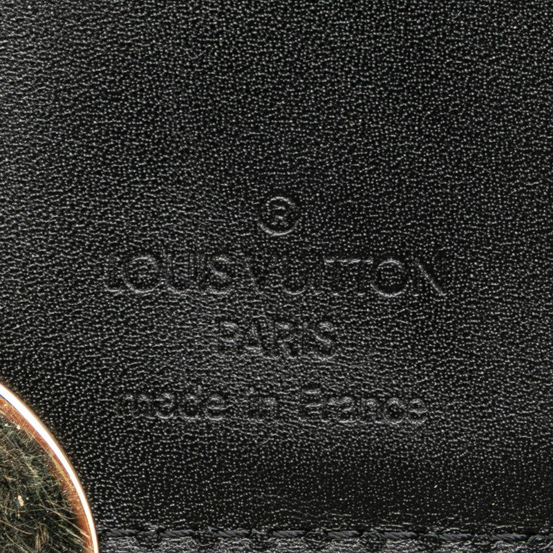 Louis Vuitton Suhali Compact Zip Long Wallet M91828 Black Leather