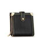 Louis Vuitton Suhali Compact Zip Long Wallet M91828 Black Leather