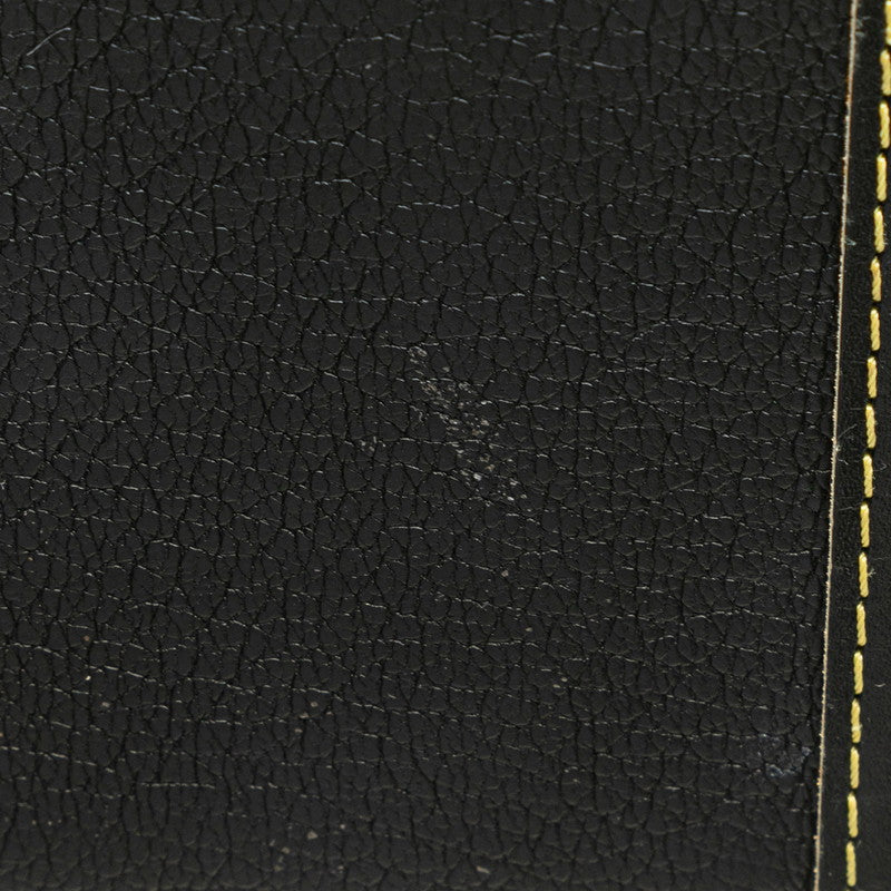 Louis Vuitton Suhali Compact Zip Long Wallet M91828 Black Leather
