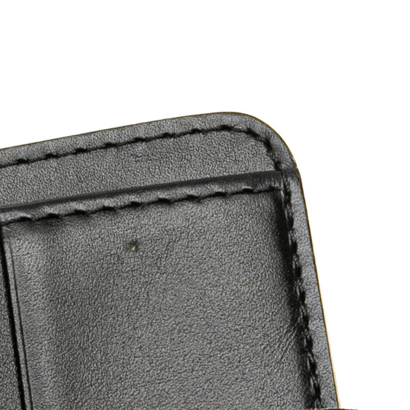 Louis Vuitton Suhali Compact Zip Long Wallet M91828 Black Leather