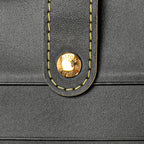 Louis Vuitton Suhali Compact Zip Long Wallet M91828 Black Leather