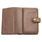 Louis Vuitton Damier Ebene Bifold Wallet N61664 Brown PVC